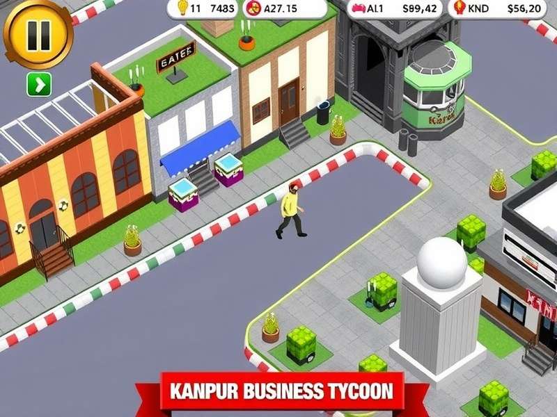 Kanpur Business Tycoon Game Screenshot